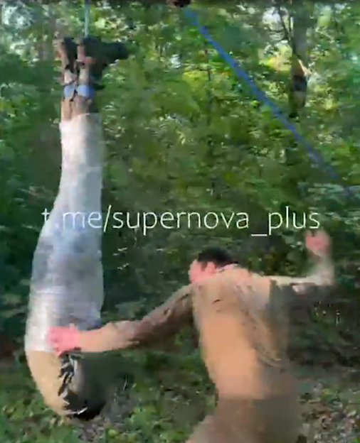Russian Commander Uses Plastic to Hang Soldier by Feet in Shocking New Torture Method