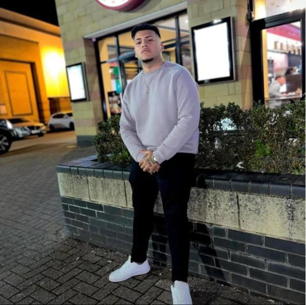 Peter Horvath Jnr leaving Sheffield Magistrates Court, charged with murder, causing or allowing the death of a child, and perverting the course of justice.