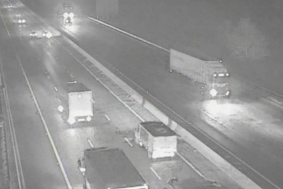 M1 Comes to a Standstill After Crash and Oil Spill, Sparking New Year Getaway Mayhem