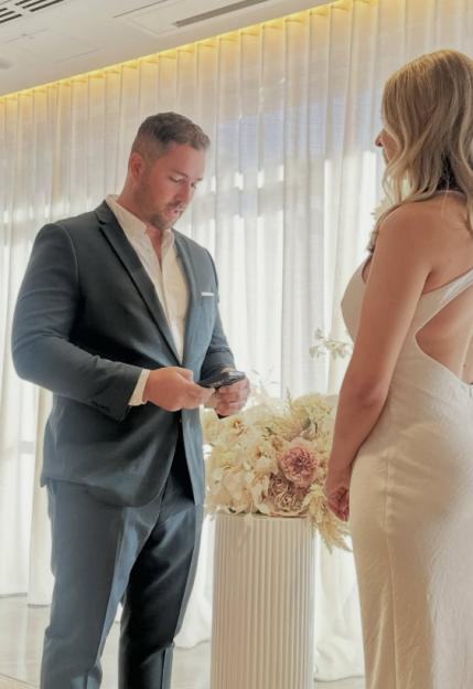 MAFS Australia Bad Boy Ties the Knot with Gorgeous Fiancée – Shares Eye-Catching Ceremony Photo!