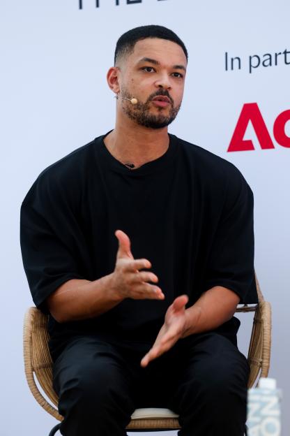 Steven Bartlett speaking onstage at Cannes Lions 2026.
