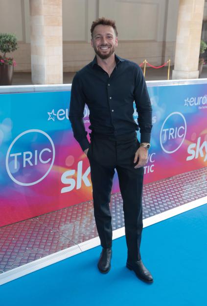 Sam Thompson at the TRIC Awards in London.