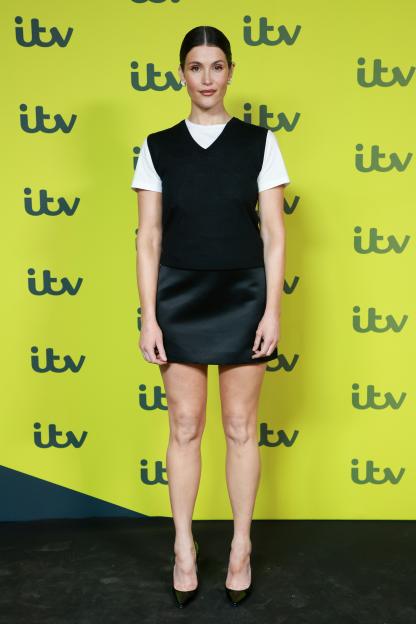 Gemma Arterton attends the ITV Showcase 2026.