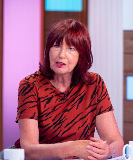 Janet Street-Porter on the TV show 'Loose Women'.