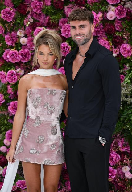 London, UK. August 8th, 2024. Molly Smith and Tom Clare arriving at the UK Screening of It Ends With Us, Odeon Luxe, Leicester Square. Credit: Doug Peters/EMPICS/Alamy Live News