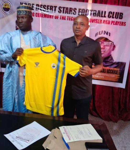 NNL: Bassey Unveils Ambitions with Yobe Desert Stars