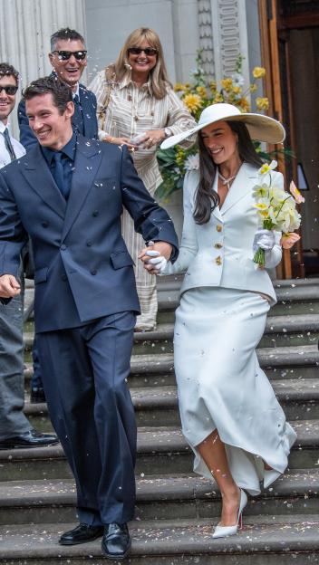 Dua Lipa and Callum Turner Wedding