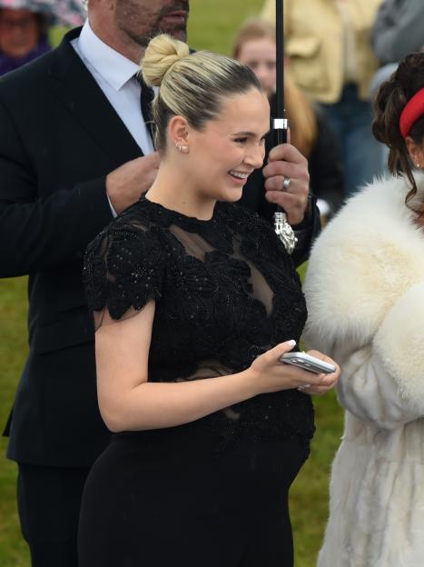 Molly-Mae Hague attending the wedding of Venezuela Fury and Noah Price.