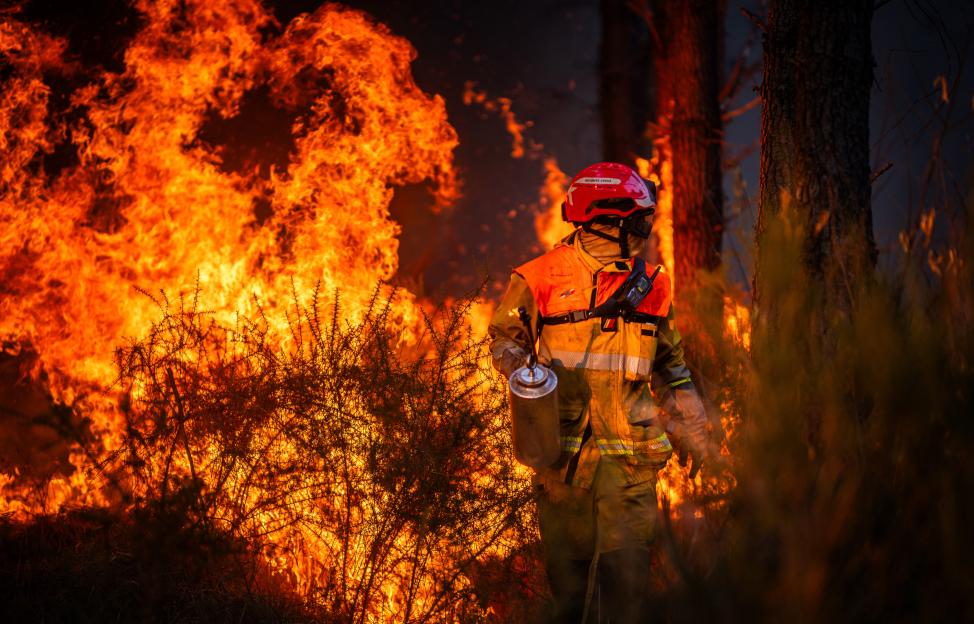 Wildfires scorch 42,000 Hectares in France's Gironde Region