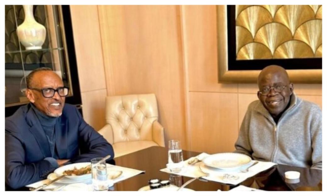 Presidency Clarifies After Tinubu-Kagame Meeting Photo Sparks AI Controversy