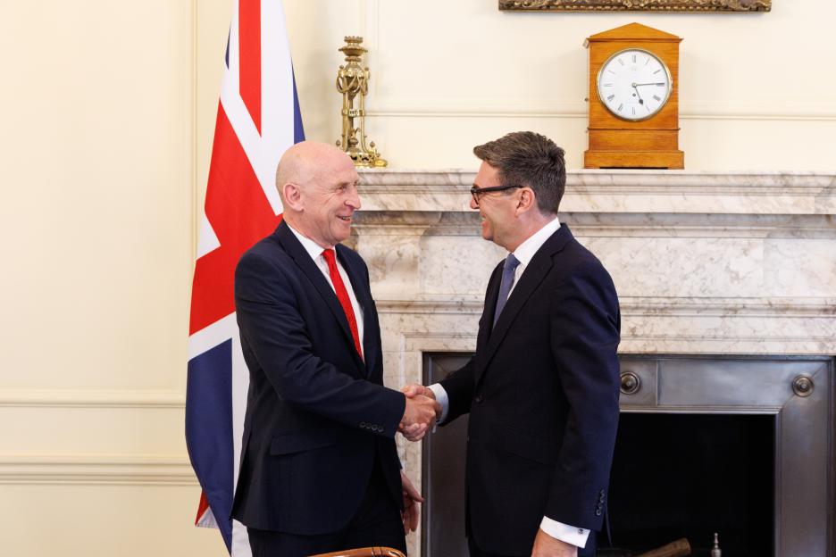 Prime Minister Andy Burnham appoints Cabinet