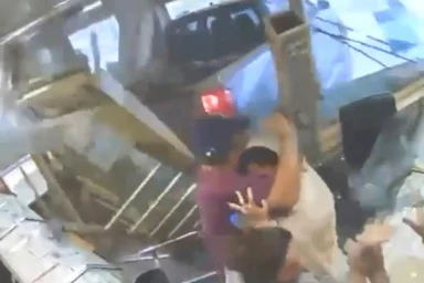 "Heroic Jeweller Fends Off Sword-Wielding Thugs in Daring Ram-Raid Defense"