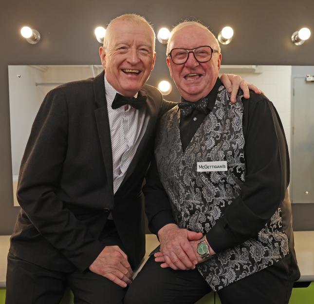 Steve Davis and Dennis Taylor