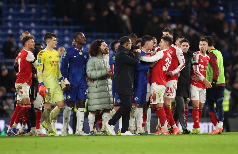 Chelsea v Arsenal - Carabao Cup Semi Final First Leg