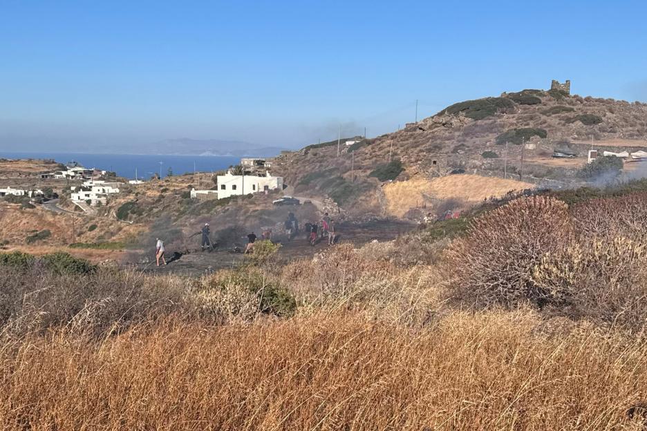 Helicopter crash on Greek island of Sifnos