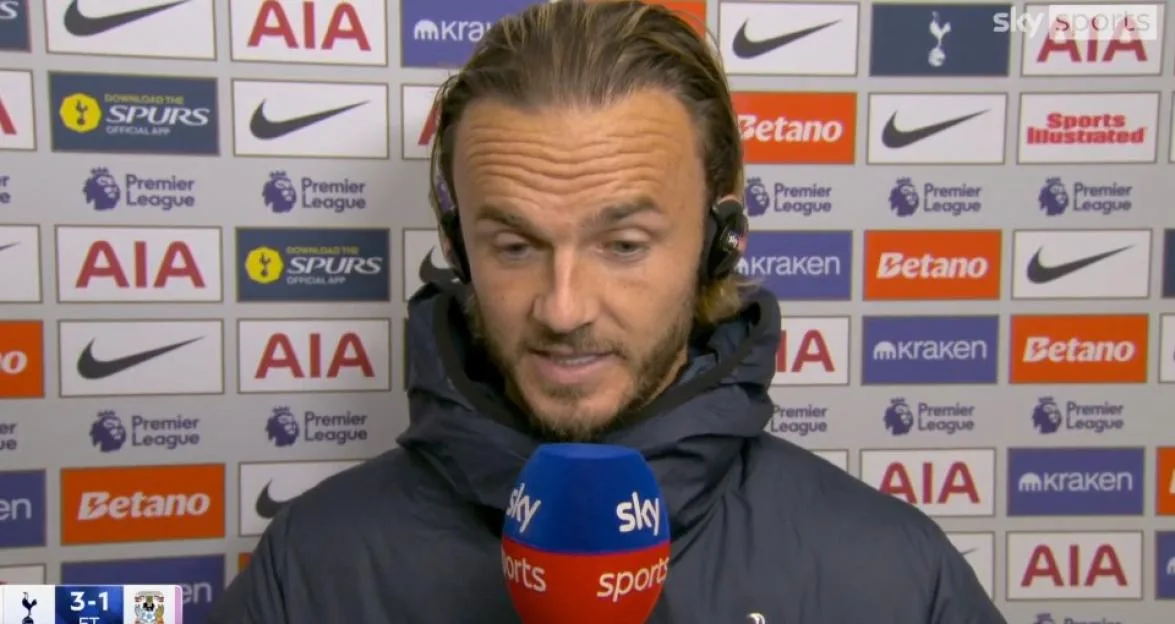 James Maddison left emotional after scoring on first Spurs start in 536 DAYS following ‘dark days’ of injury hell