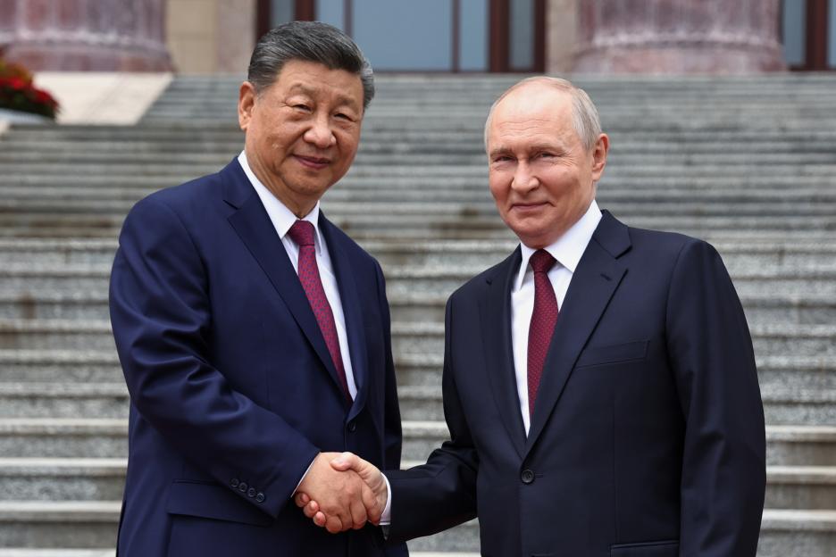 APTOPIX China Russia Putin