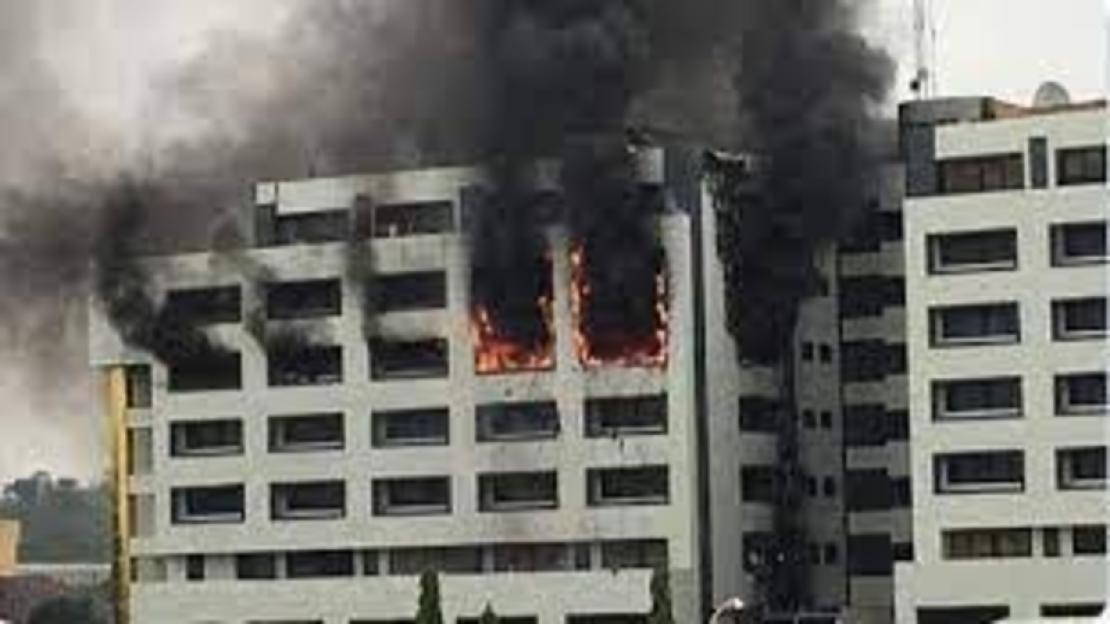 Breaking News: Fire Breaks Out at Federal Mortgage Bank in Abuja