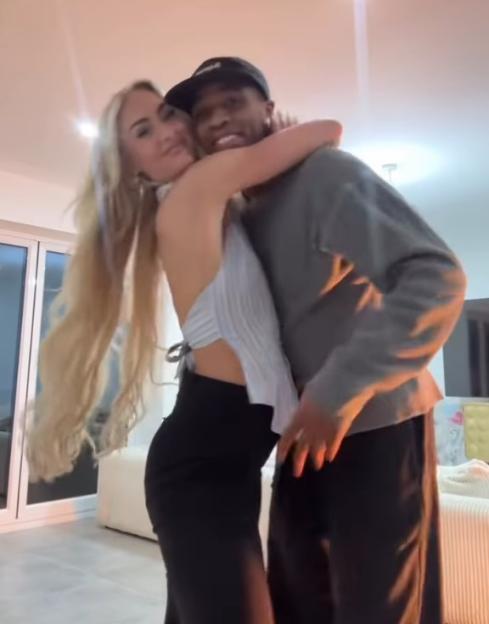 Alisha Lehmann Shares Quirky Workout with Love Island Star Boyfriend, Fans Speculate She's Trying to Make Douglas Luiz Jealous!