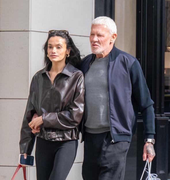 *PREMIUM-EXCLUSIVE* MUST CALL FOR PRICING BEFORE USAGE - STRICTLY NOT AVAILABLE FOR ONLINE USAGE UNTIL 14:10 PM UK TIME ON 16/04/2026 - "King of Ibiza" Wayne Lineker and his new girlfriend, stunning Brazilian model Muse were smitten with each other p