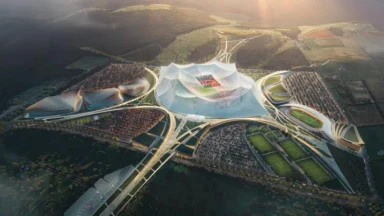 World's Largest Stadium, Costing £9 Billion and Seating 115,000, 'Leaked' as Venue for 2030 World Cup Final!