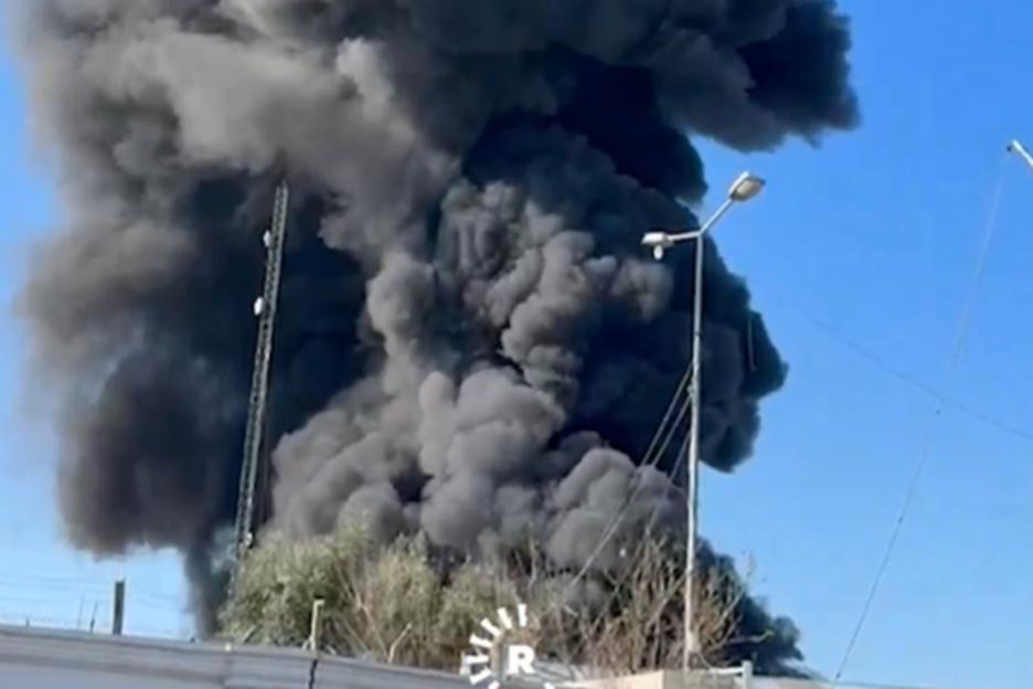 'British Oil Firm Hit by Iranian Drone Strike in Iraq as Video Reveals Massive Blaze Following Tehran's Warning on UK Bases'