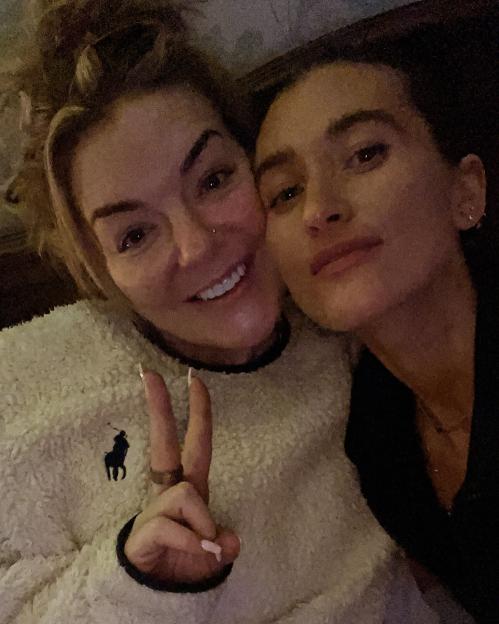 Charley Webb and Sheridan Smith together.