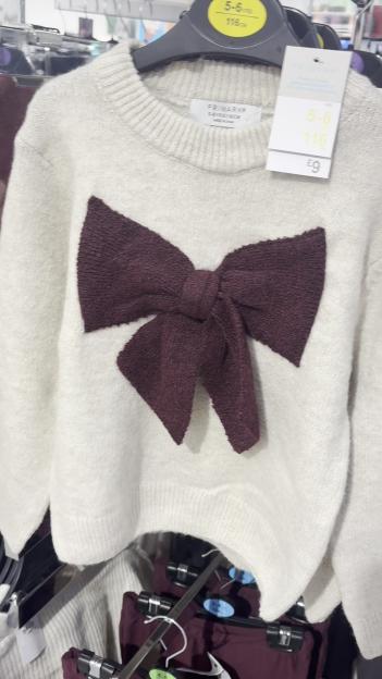 Bow Jumper from Primark