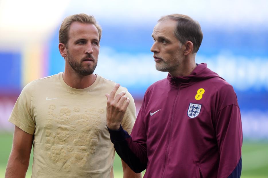 England Pitch Walk - RCDE Stadium - Friday June 6th