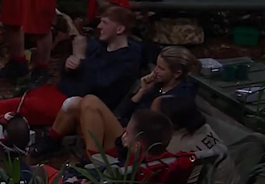 I’m A Celebrity fans concerned for Vogue as they spot big bandage on star’s knee and ask ‘what the hell did she do?’