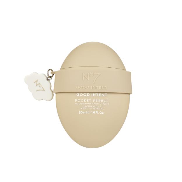 No7 Good Intent Pocket Pebble Nourishing Hand Cream.