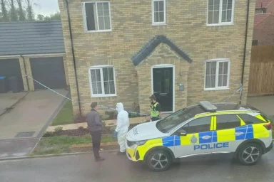 Man in his 50s found dead at home in market town as forensic cops at scene with two arrested for ‘murder’