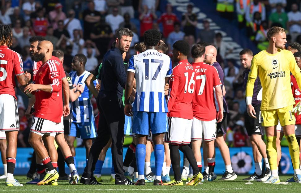 Brighton & Hove Albion vs Manchester United Premier League Football, Amex Stadium, Sussex, United Kingdom - 24 May 2026