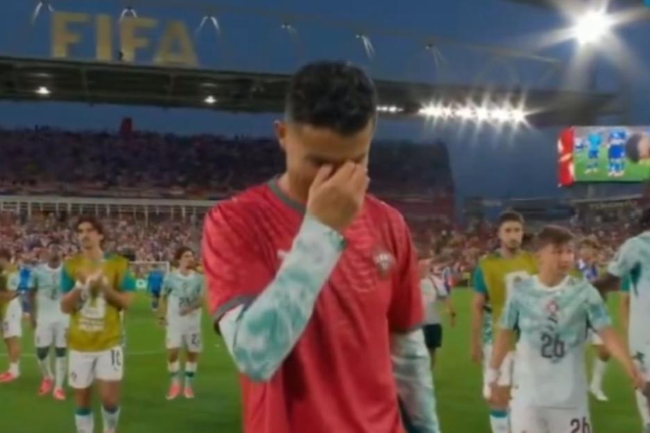 Cristiano Ronaldo Gets Choked Up Wearing Diogo Jota's Shirt in Heartfelt Tribute on Anniversary of His Passing