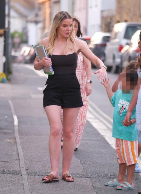 EXCLUSIVE - Helen Flanagan out and about in Newquay, UK - 27 May 2026