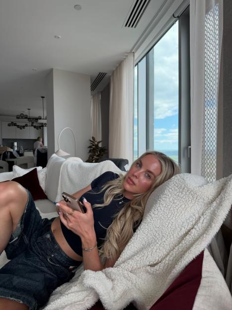 Fans Dub Team GB Star Keely Hodgkinson the 'Prettiest Girl in the World' as She Dazzles in a Midriff-Baring Look on the Sofa