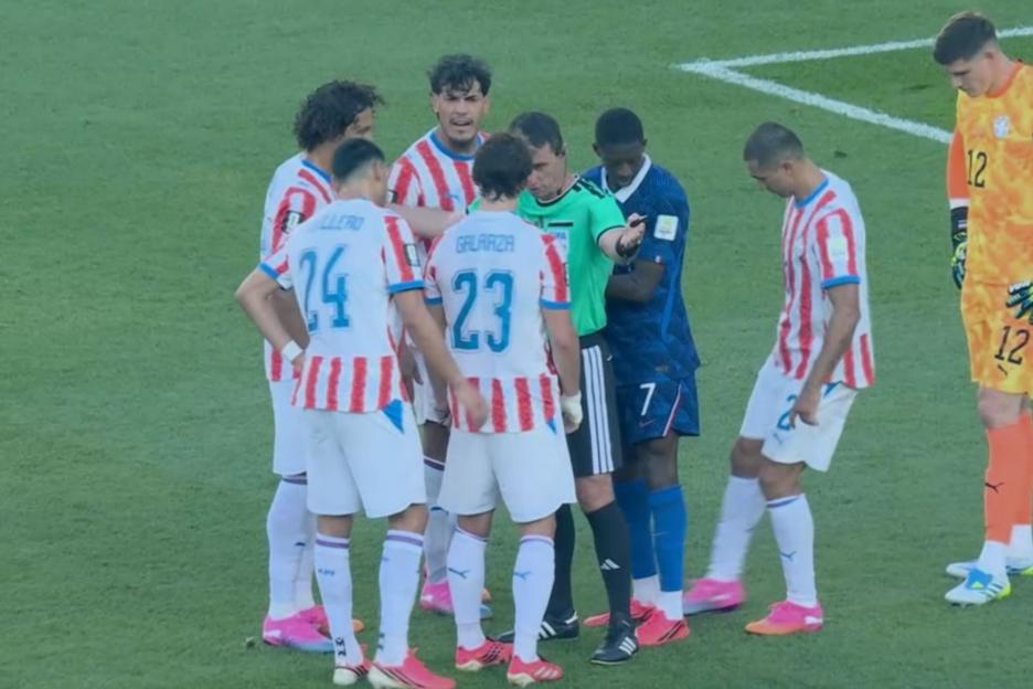 Watch Paraguay World Cup Star Hilariously Botch Penalty Spot Right Before Mbappe's Kick!