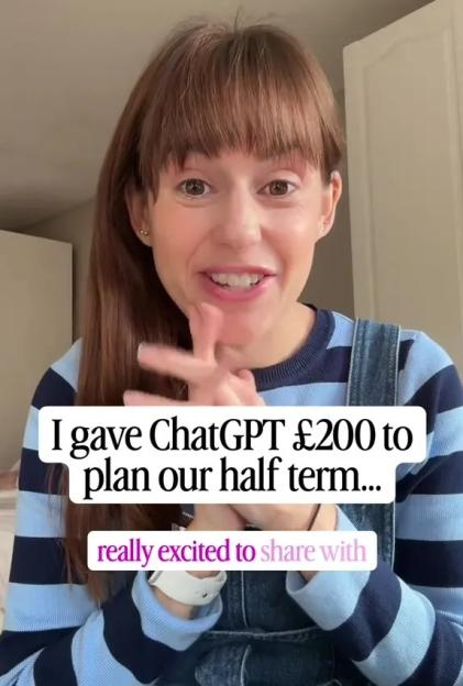 'How I Beat Half-Term Stress and Planned a Fun Week for My Three Kids on Just £200 Using AI!'