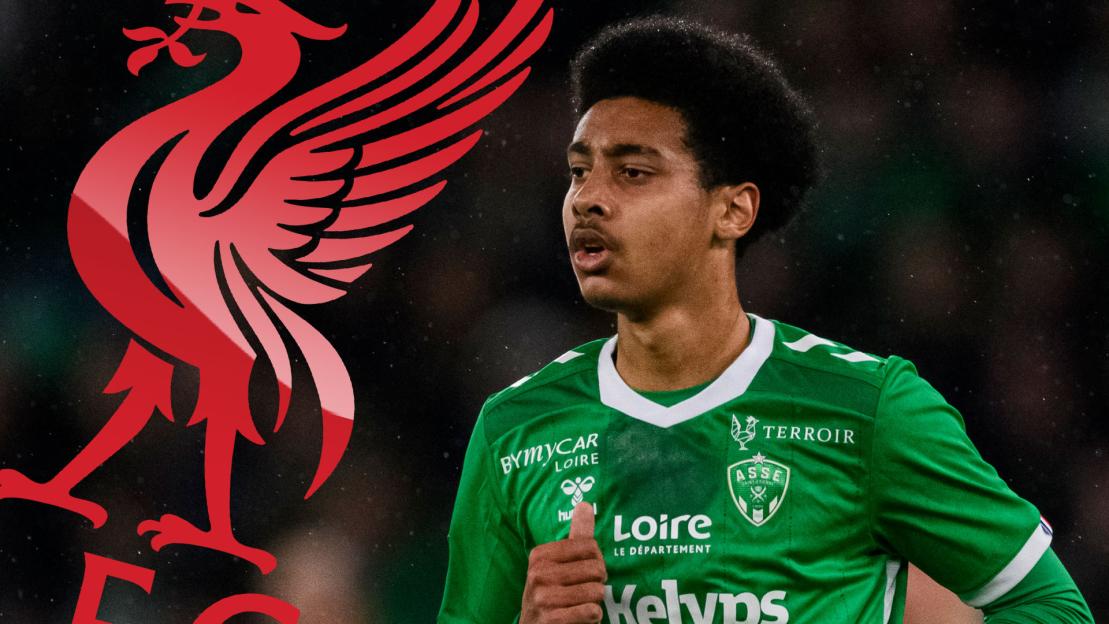 "Liverpool Secures 18-Year-Old Striker Djylian N'Guessan from Saint Etienne for Future Development"