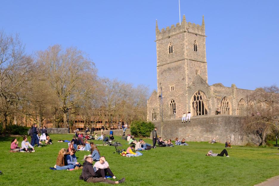 'Tragic Assault Near City Centre Park: Woman Attacked Outside Church, Suspect Arrested and Police Seek Witnesses'