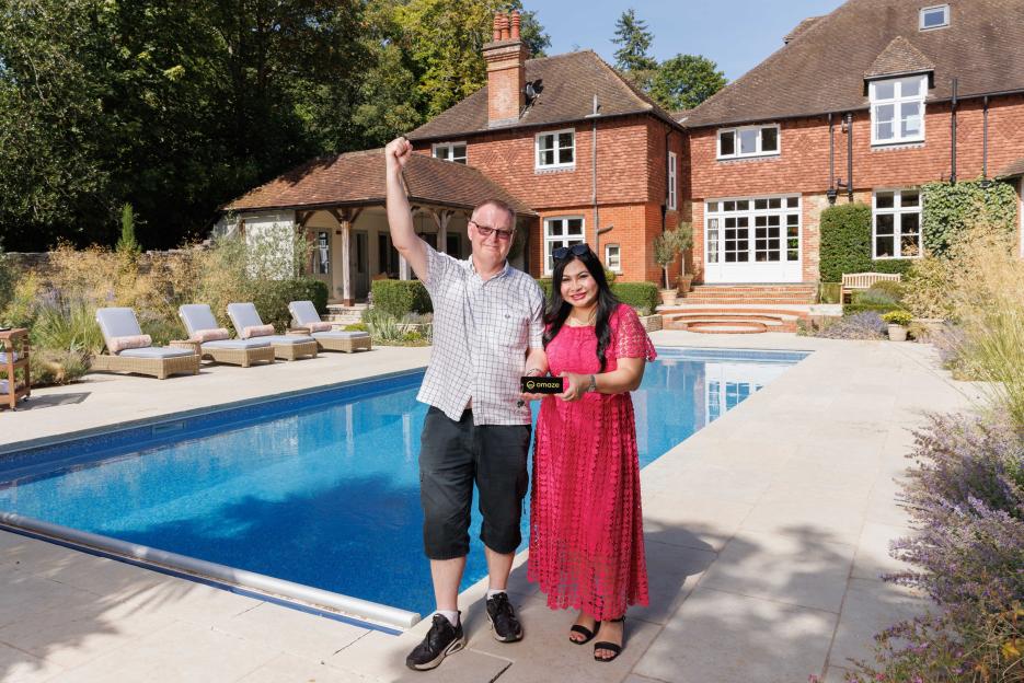 Former milkman who won £4M home doesn't buy round and plans 'mini Wimbledon'