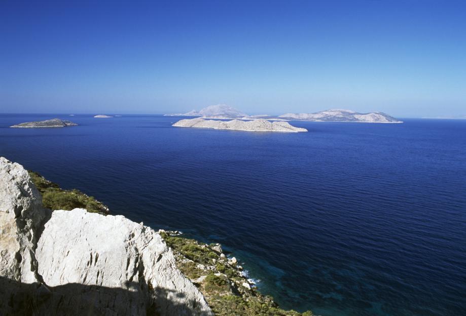 Makri and Halki islands, Rhodes island