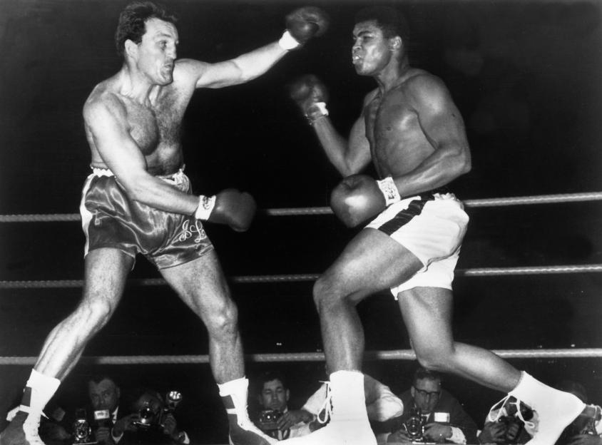 Muhammad Ali Vs Brian London In 1966.