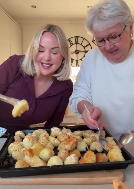 'My School Dinner Lady Mom's Crispy Roast Potatoes: The £1.50 Secret Ingredient Revealed!'