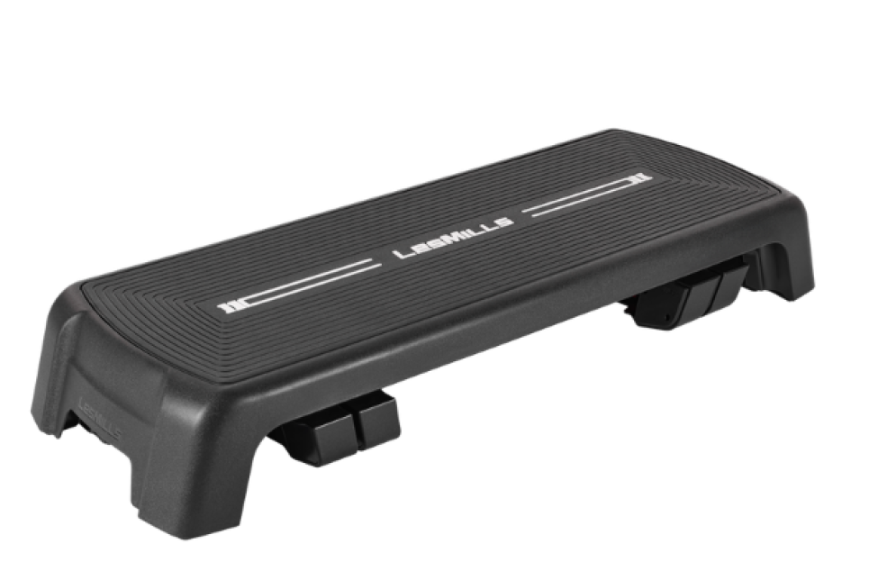 Black Les Mills fitness step.