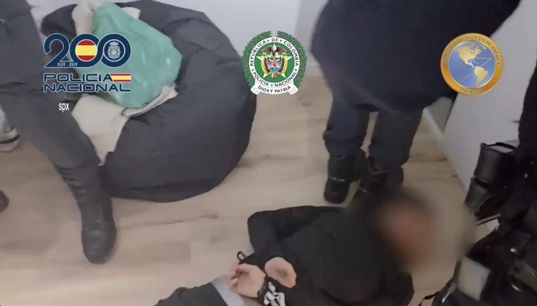 **FULL COPY BY GERARD COUZENS.-TEL: +34 659 567 821**.SPANISH police announce they have dismantled the first cell of the brutal Tren de Aragua, which Donald Trump has declared war against.