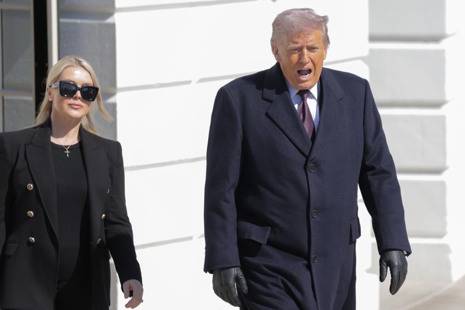 President Trump Departs Washington For Texas And Florida