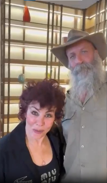 Ruby Wax from I'm A Celeb Reunites with Jungle Love Interest on a Date with Kiosk Kev!