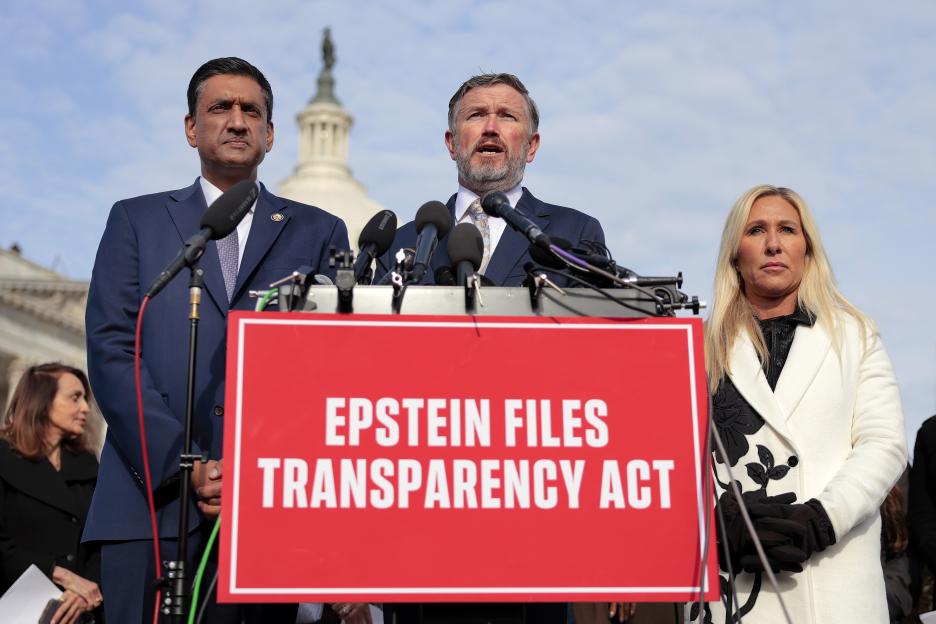 BESTPIX - House To Vote On Release Of Epstein Files
