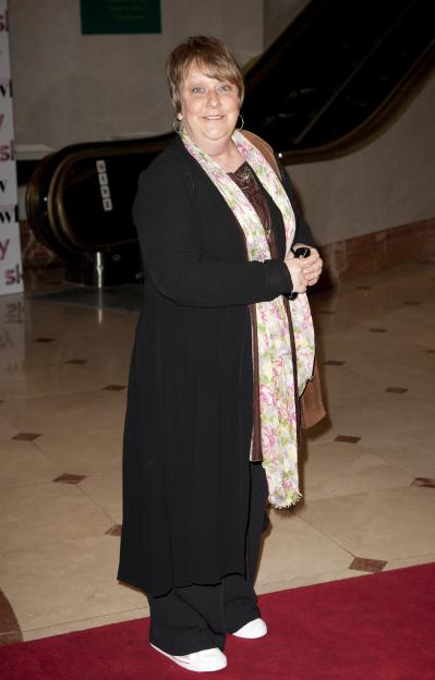 Kathy Burke arriving at the Sky Women In Film & Television Awards.